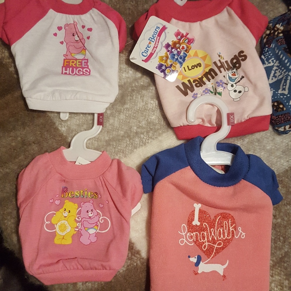 6 dog items xxx and xs new Martha Stewart shirt
